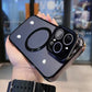 Funda de móvil con espejo transparente chapado magnético para iPhone