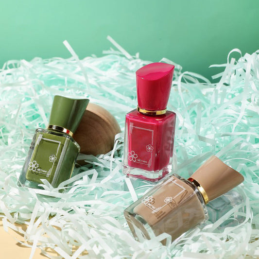 Esmalte de uñas multicolor que no se quema y se seca rápidamente