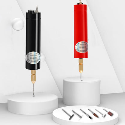 Taladro eléctrico pequeño bricolaje Máquina multifunción USB