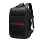 Hombre impermeable USB de carga Male Laptop Casual Bolsa de viaje