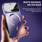 Funda magnética esmerilada a prueba de explosiones para iPhone