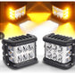 🎉Oferta limitada en el tiempo🎉Luz LED bicolor de doble cara para coche.