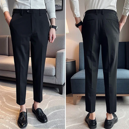 Pantalones rectos elásticos para hombre (compre 2 envío gratis)