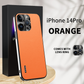 Funda protectora de cuero todo en uno para iPhone