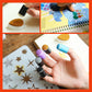Kit DIY de pintura de dedos con esponja