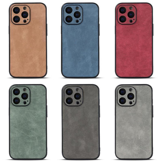 Pack fundas de piel de cordero para iPhone