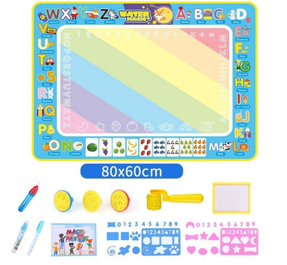 39% OFF🎁Agua Doodle Mat ,Aqua Pintura Dibujo Mat Mess Free Aprendizaje Toy Mat