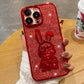 Funda  Purpurina Arenas movedizas Conejo para iPhone