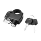 Cerradura de seguridad multifuncional para casco de motocicleta