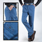 Jeans de cintura alta rectos para hombre-Compra 2 envío gratuito