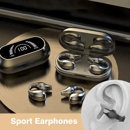 🔥2023 Nuevo Hot Sale 40% de descuento🔥Auriculares inalámbricos de conducción ósea con clip para la oreja