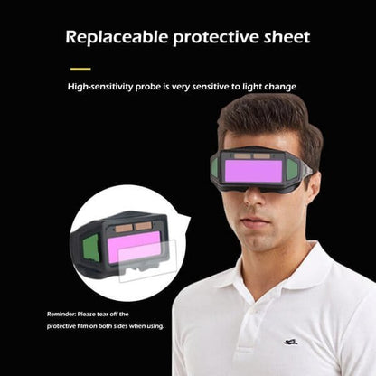 2023 Nuevo ardiente soldadura Gafas de protección ocular