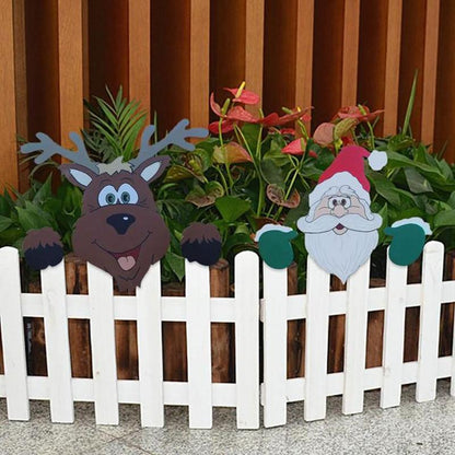 Regalo perfecto - Decoración navideña para la valla