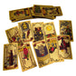 Explora el mundo místico del Tarot Tarot de láminas de oro