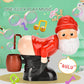 Divertida máquina de burbujas de Papá Noel
