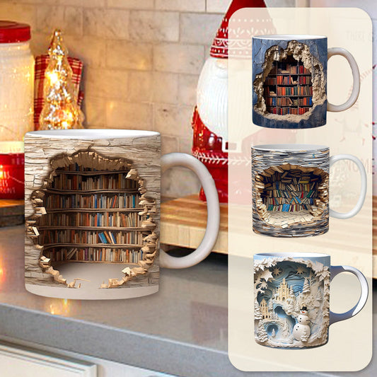 🎅3D Taza Estantería Cup🎁